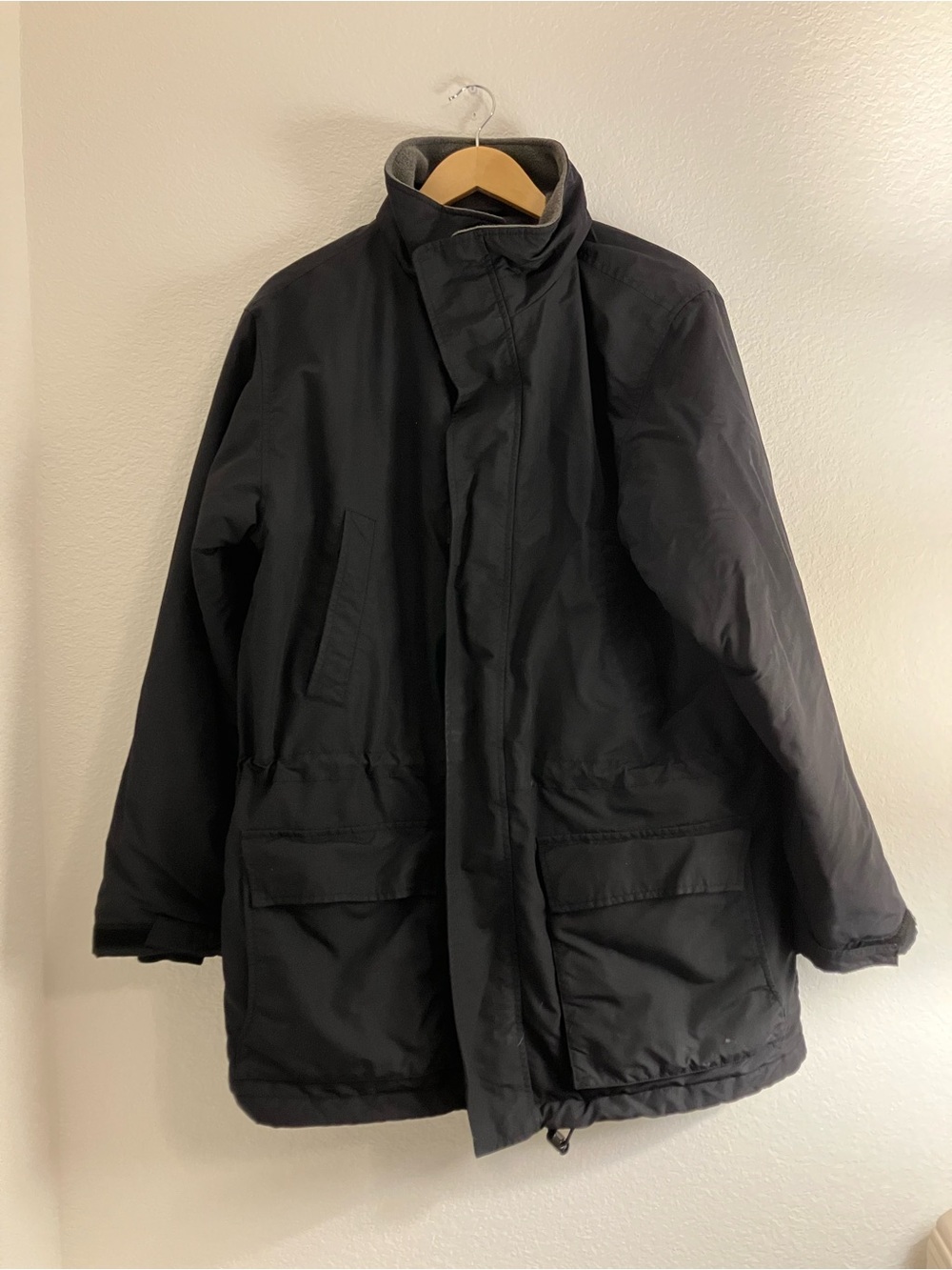 Men's Black Winter Coat